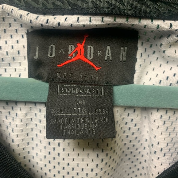 Nike Jordan Mens Zion Williamson Dri-Fit Jersey Tank Black White Size XXL (837) - Picture 3 of 5